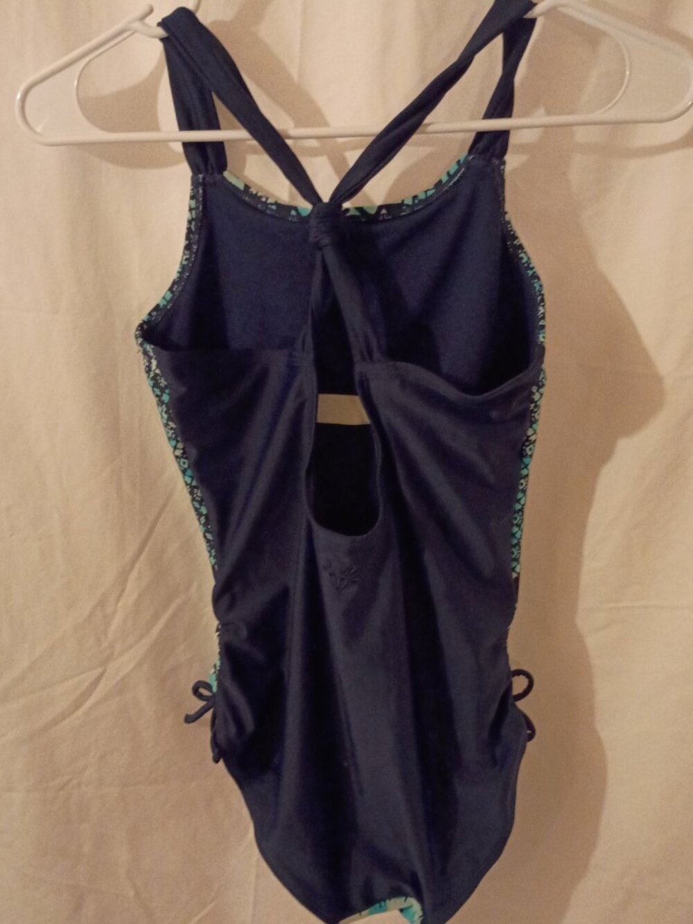 Justice Girls Size 14 Tie Dye One Piece Bathing Suit - Picture 2 of 4
